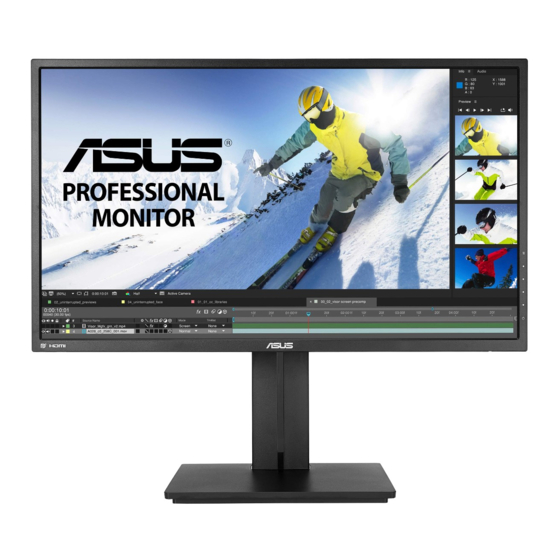 Asus PB277 Serie Guide De L'utilisateur