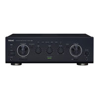 Teac A-R650 Manuel Du Propriétaire