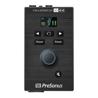 Presonus Revelator io44 Mode D'emploi