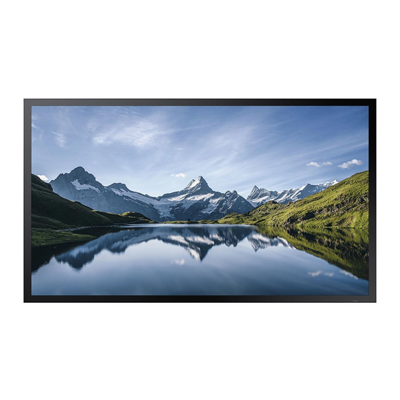 Samsung OH46B Manuel De L'utilisateur