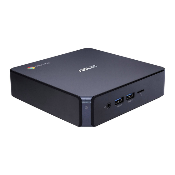 Asus Chromebox 3 Manuel De L'utilisateur