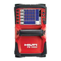 Hilti PS 1000-B Notice D'utilisation