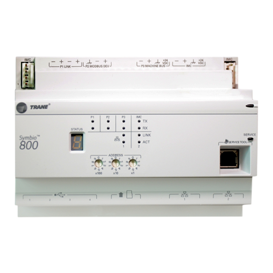 Trane Tracer TD7 Instructions D'origine