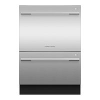 Fisher & Paykel Dishdrawer Double DD24DDFT Guide D'installation