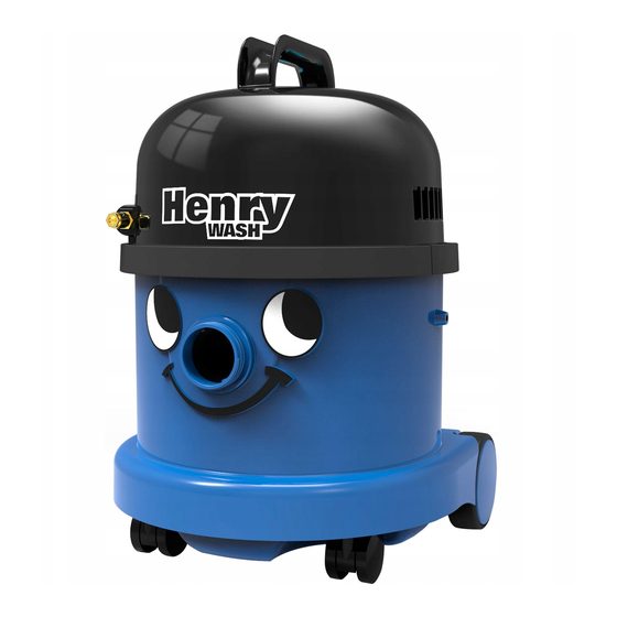 Numatic Henry WASH Mode D'emploi