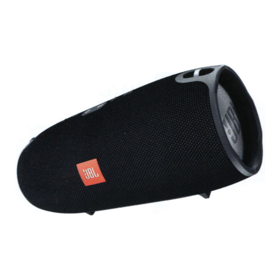 Harman JBL XTREME Guide De Démarrage Rapide