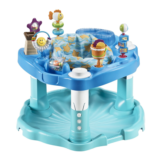 Evenflo ExerSaucer Bounce & Learn Manuels