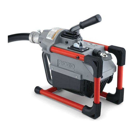 RIDGID K-60SP Instructions D'utilisation