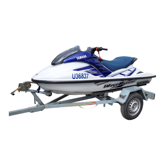 Yamaha WaveRunner GP1200R Manuel D'entretien