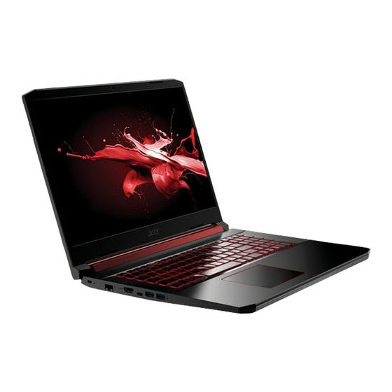 Acer NITRO AN515-54-59EJ Manuel D'utilisation