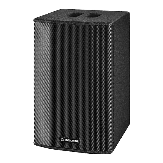 Monacor TXA-622CD/SW Mode D'emploi