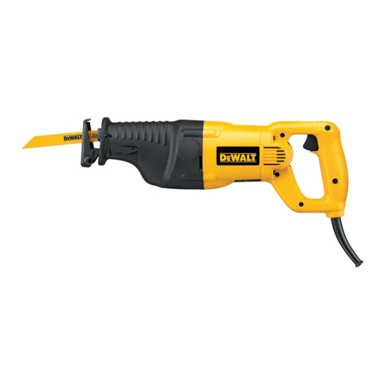 DeWalt DW310 Guide D'utilisation