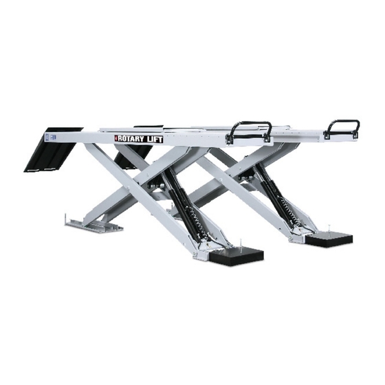 Rotary Lift ML40 Instructions De Service Et D'entretien