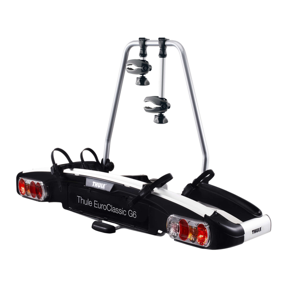 Thule EuroClassic G6 928 Mode D'emploi
