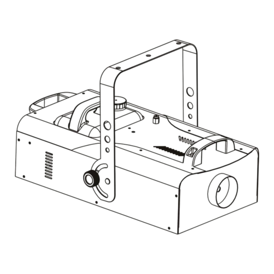 BoomToneDJ Fog 3000 DMX Mode D'emploi