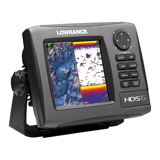 Lowrance HDS-5 Manuel Utilisateur