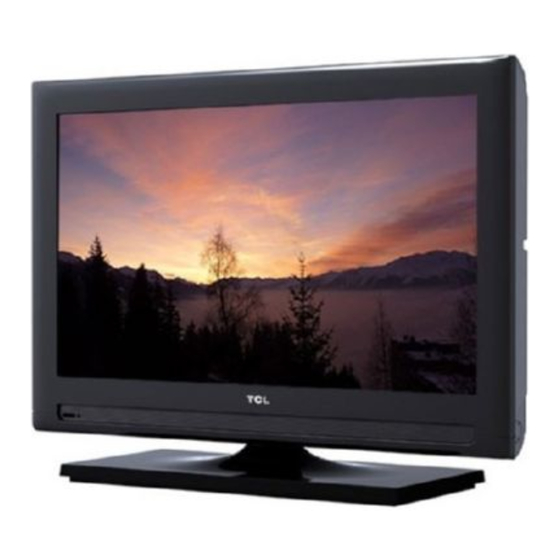 TCL 26C35H Guide D'utilisation