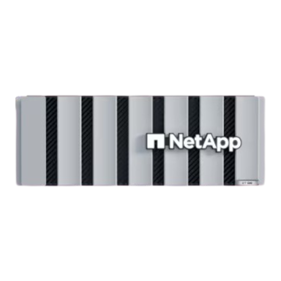 NetApp AFF C80 Manuel D'instructions
