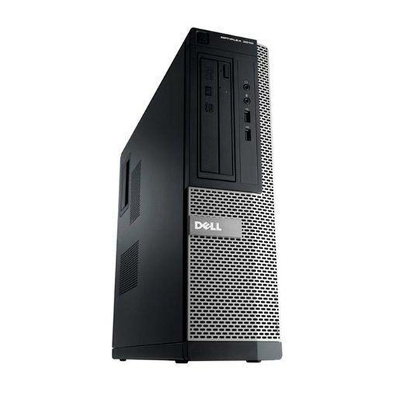 Dell OptiPlex 3010 Manuel Du Propriétaire