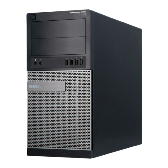 Dell OptiPlex 3010 Manuel Du Propriétaire