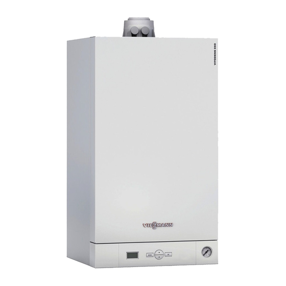 Viessmann VITODENS 050-W Notice D'utilisation