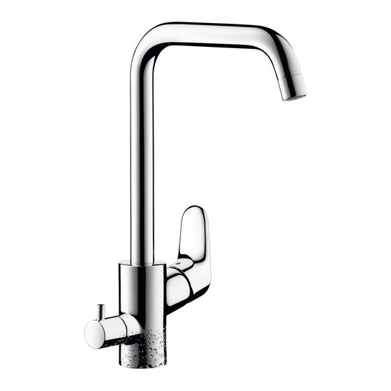 Hansgrohe MyCube L 13820000 Mode D'emploi / Instructions De Montage