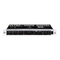 Behringer ULTRAVOICE DIGITAL VX2496 Notice D'utilisation