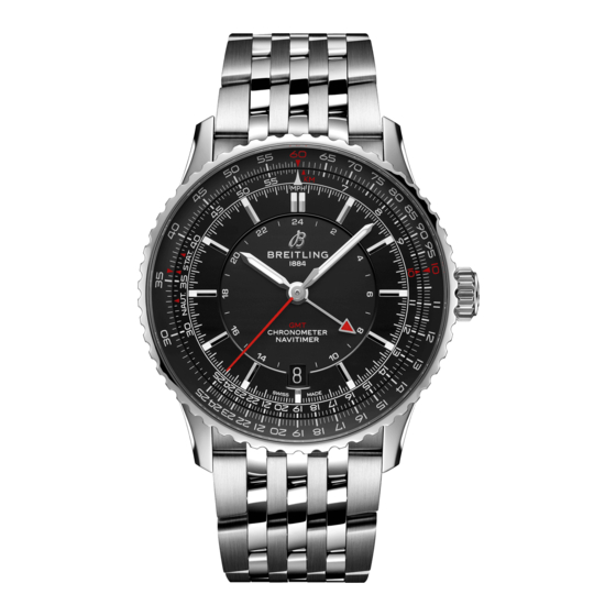 Breitling NAVITIMER AUTOMATIC GMT 41 Mode D'emploi