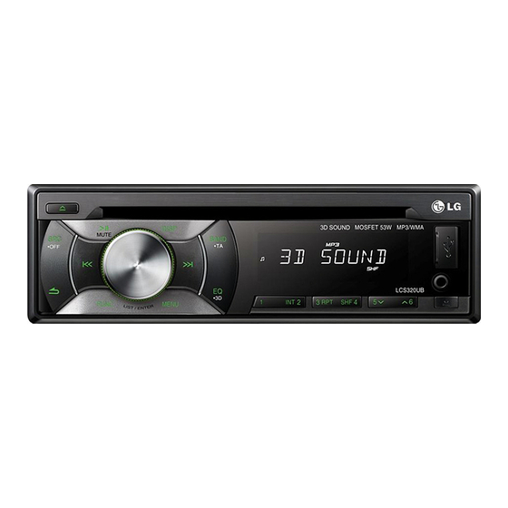 LG LCS321UB Manuel D'utilisation