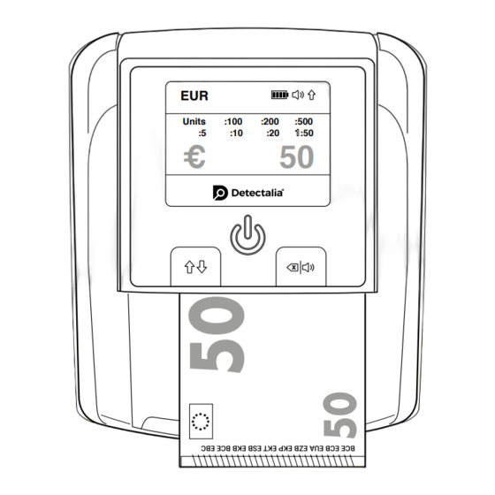 Detectalia D7T+ Manuel D'utilisation