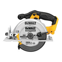 DeWalt DCS393 Guide D'utilisation