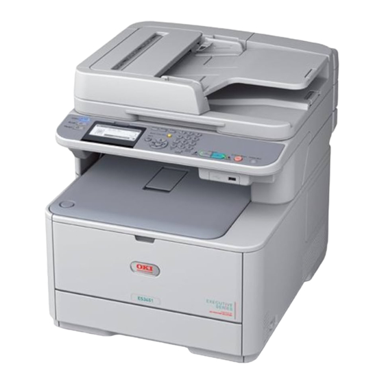 Oki ES3451 MFP Guide De L'utilisateur