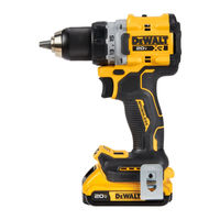 Dewalt DCD800 Guide D'utilisation