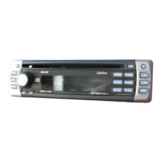 Clarion DB248R Mode D'emploi