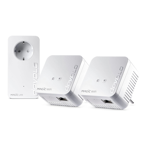 Devolo Magic WiFi mini Multiroom Kit Manuel D'installation