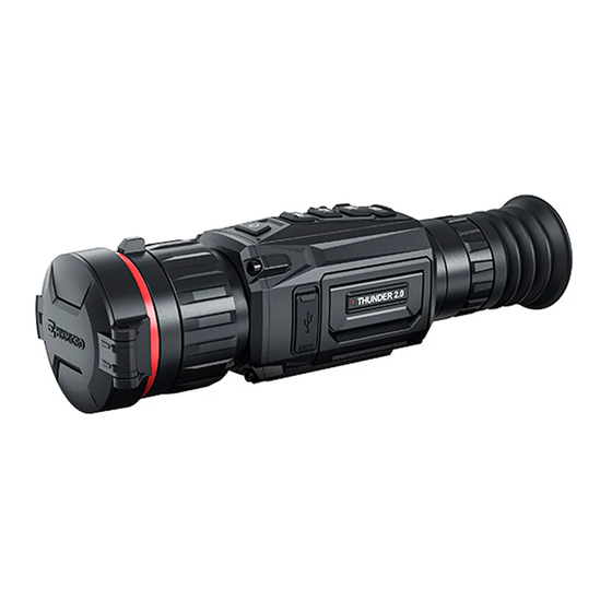 Hikmicro THUNDER ZOOM Serie Manuel D'utilisation