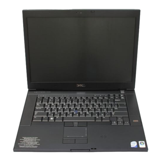 Dell Latitude E6500 Guide De Configuration Et De Référence Rapide