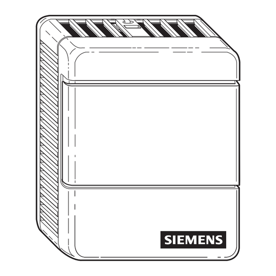 Siemens 1000 Serie Notice D'installation