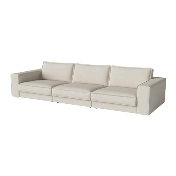 Bolia Noora Modular Sofa Manuel Du Produit