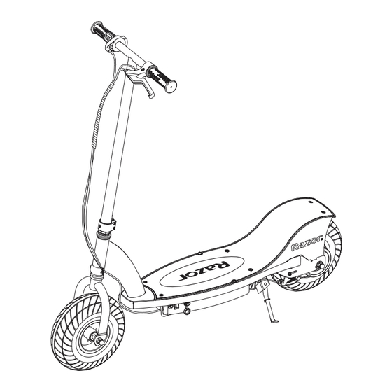 Razor E300 Mode D'emploi