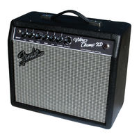 Fender Vibro Champ XD Mode D'emploi