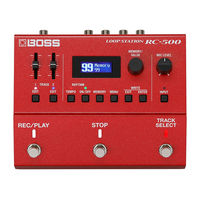 Boss RC-500 Mode D'emploi