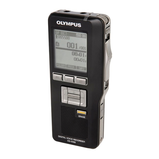 Olympus DS-5500 Mode D'emploi