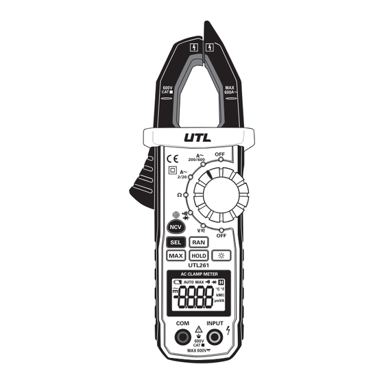 UTL UTL261 Mode D'emploi