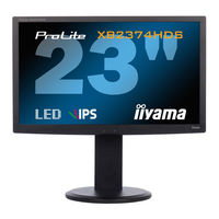 Iiyama ProLite XB2374HDS Mode D'emploi