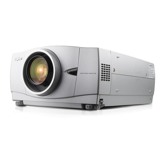 Sanyo PLC-XP57L Mode D'emploi
