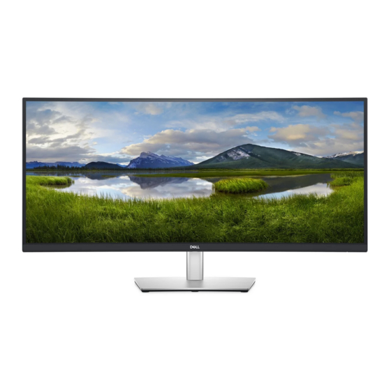 Dell P3421W Guide D'utilisation