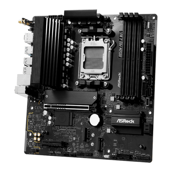 ASROCK PRO Serie Manuel Utilisateur
