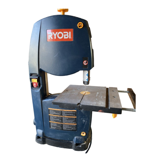 Ryobi BS903 Mode D'emploi