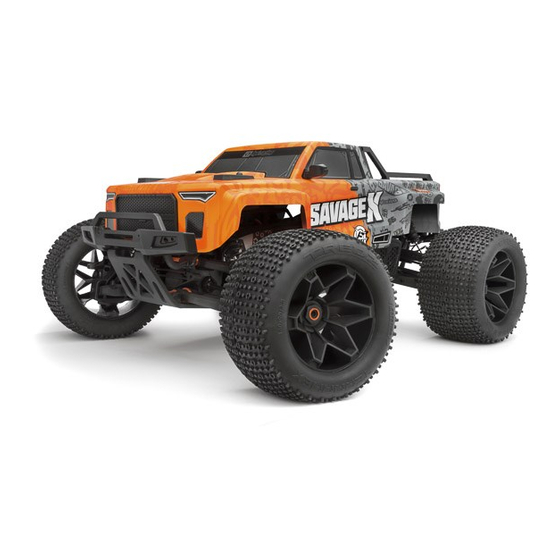 HPI Racing SAVAGE X FLUX Manuels